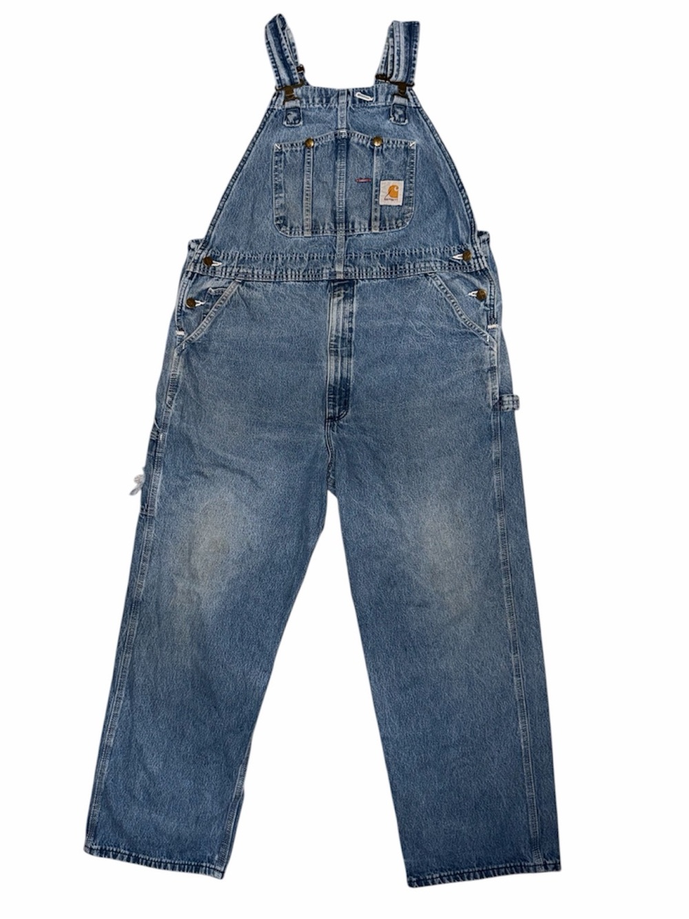 Carhartt Men's Denim Bib Overalls